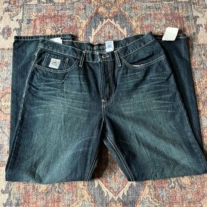 Men’s Cinch White Label Relaxed Fit Straight Leg Jeans 38x32